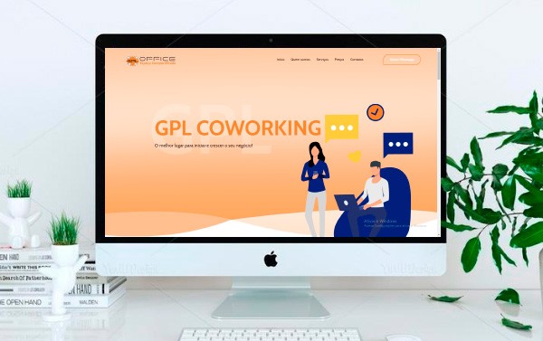 site para coworking