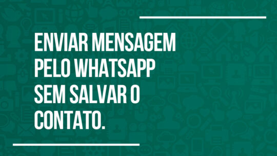 Whatsapp Sem Salvar